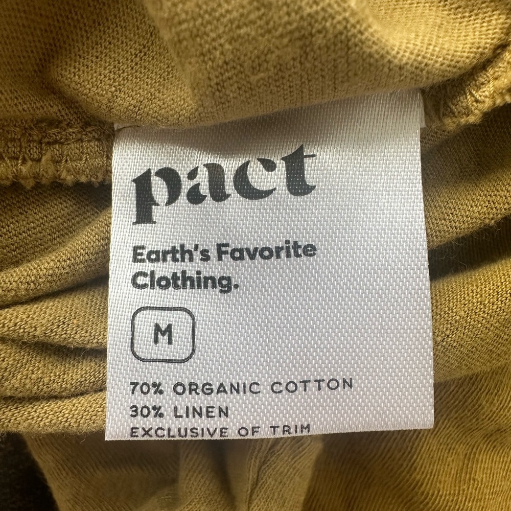 Pact Men's 100% Organic Cotton Polo Shirt NWT - Picture 5 of 7